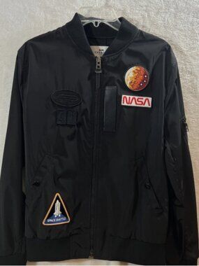 Coach NASA Patch Bomber Jacket
